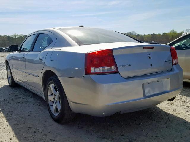 2B3CA3CV8AH309345 - 2010 DODGE CHARGER SX SILVER photo 3