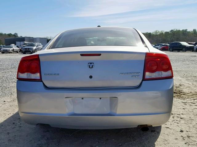 2B3CA3CV8AH309345 - 2010 DODGE CHARGER SX SILVER photo 9