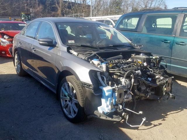 1VWBT7A39FC087578 - 2015 VOLKSWAGEN PASSAT SE GRAY photo 1