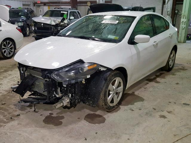 1C3CDFBBXGD667846 - 2016 DODGE DART SXT WHITE photo 2