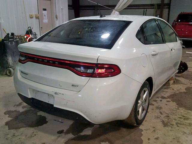 1C3CDFBBXGD667846 - 2016 DODGE DART SXT WHITE photo 4