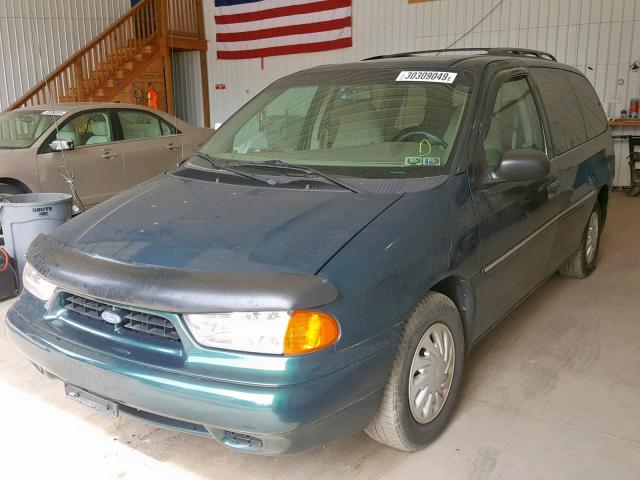 2FMDA5140WBA06042 - 1998 FORD WINDSTAR W GREEN photo 2