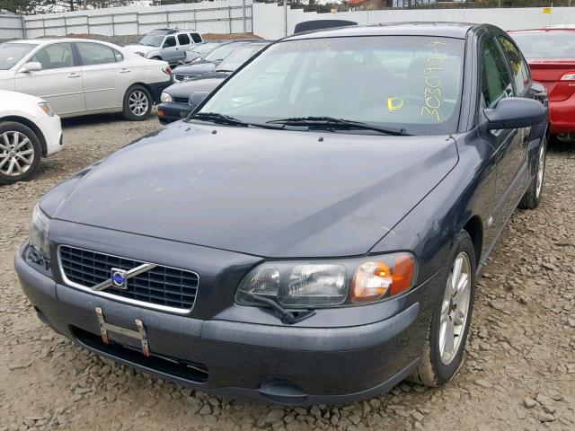 YV1RS58D422116115 - 2002 VOLVO S60 2.4T GRAY photo 2