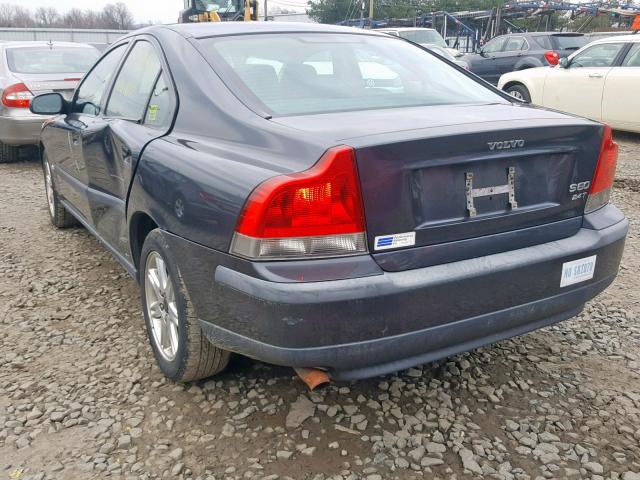 YV1RS58D422116115 - 2002 VOLVO S60 2.4T GRAY photo 3