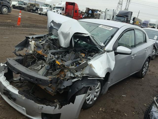 3N1AB61E49L645362 - 2009 NISSAN SENTRA 2.0 SILVER photo 2