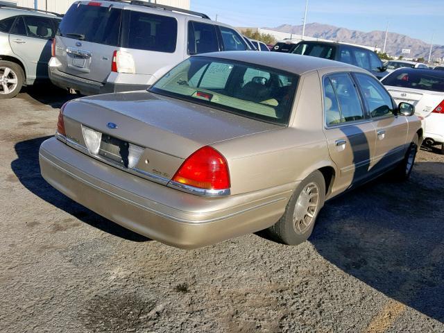 2FAFP74W7XX159936 - 1999 FORD CROWN VICT GOLD photo 4