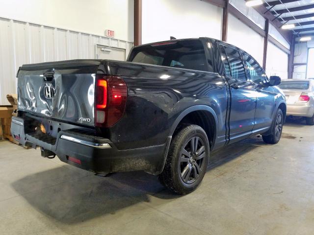 5FPYK3F11JB001134 - 2018 HONDA RIDGELINE SPORT  photo 4