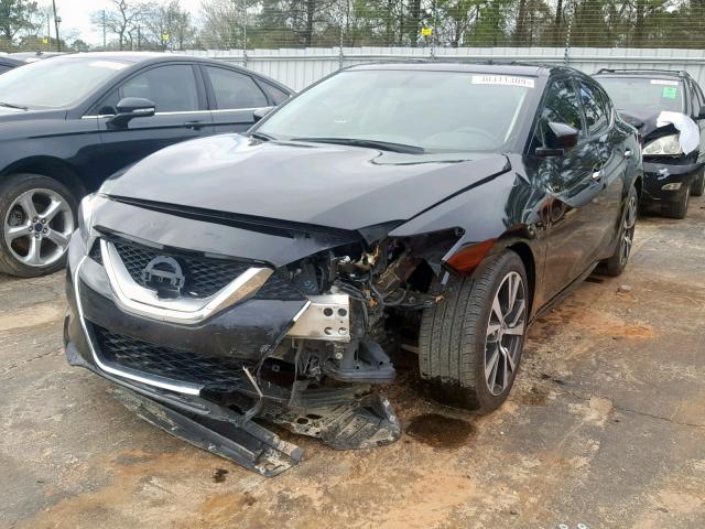 1N4AA6AP0GC432005 - 2016 NISSAN MAXIMA 3.5 BLACK photo 2