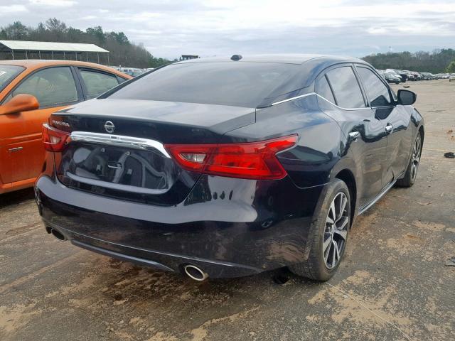 1N4AA6AP0GC432005 - 2016 NISSAN MAXIMA 3.5 BLACK photo 4