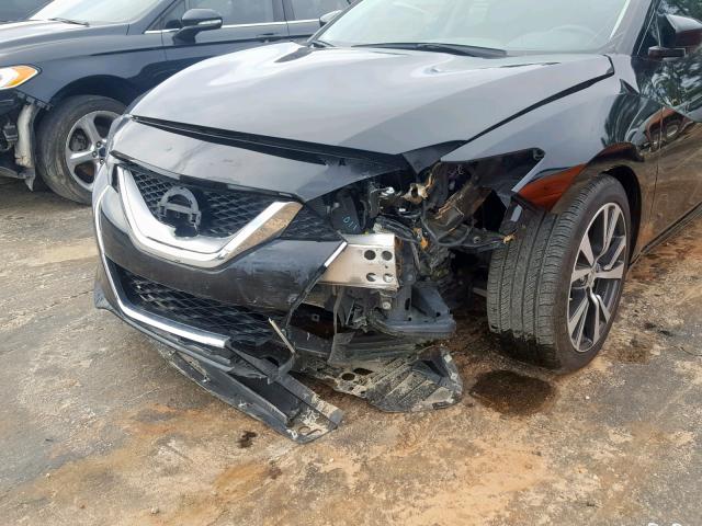 1N4AA6AP0GC432005 - 2016 NISSAN MAXIMA 3.5 BLACK photo 9