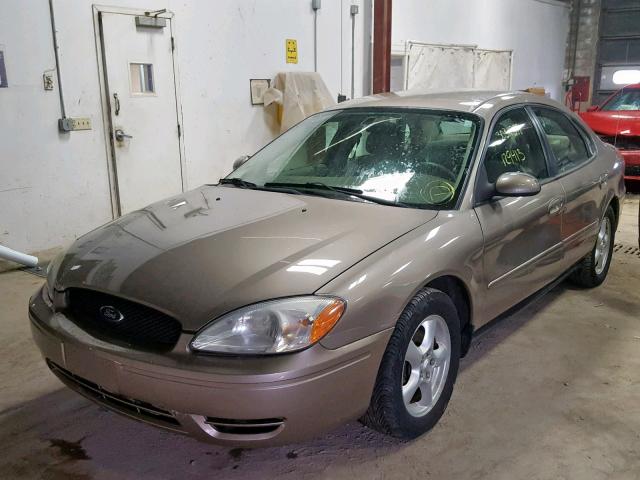 1FAFP55U04G110984 - 2004 FORD TAURUS SES GOLD photo 2