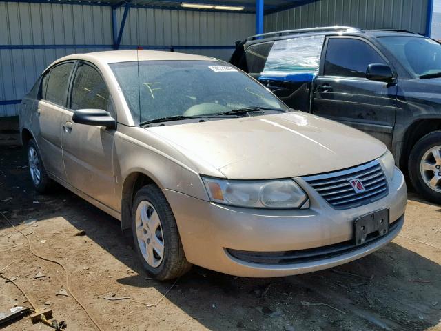 1G8AZ55F37Z104499 - 2007 SATURN ION LEVEL GOLD photo 1