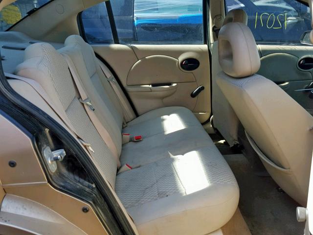 1G8AZ55F37Z104499 - 2007 SATURN ION LEVEL GOLD photo 6