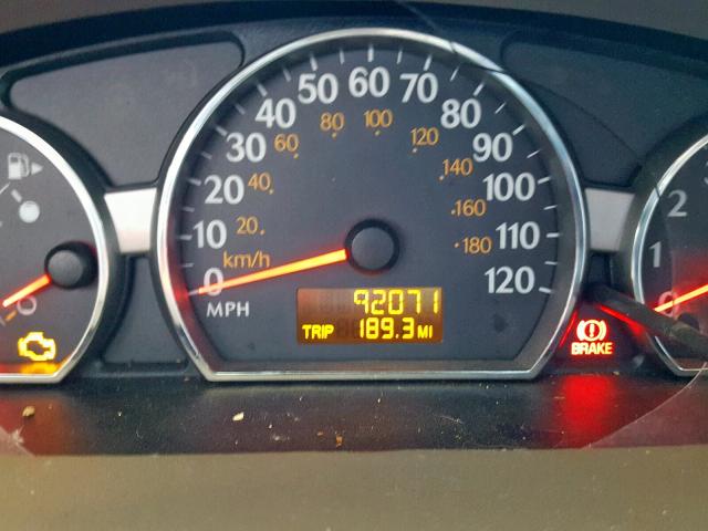 1G8AZ55F37Z104499 - 2007 SATURN ION LEVEL GOLD photo 8