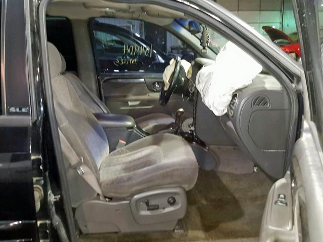 1GKDT13S422426894 - 2002 GMC ENVOY BLACK photo 5