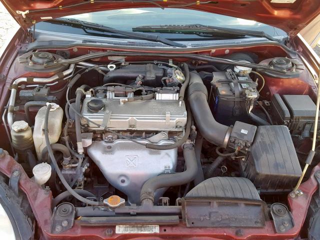 4C3AG42G54E151493 - 2004 CHRYSLER SEBRING LX MAROON photo 7