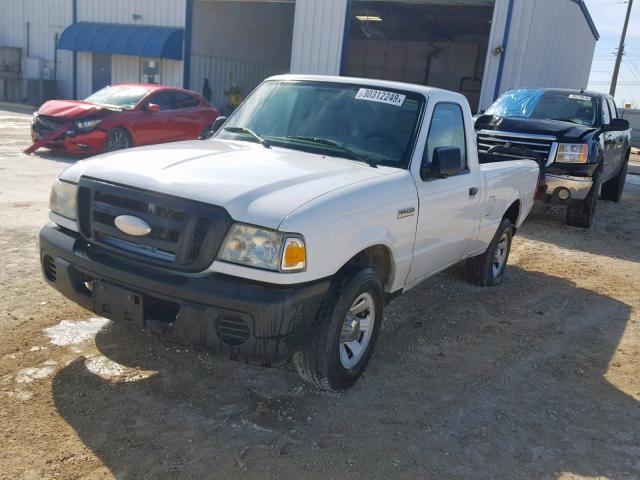 1FTYR10D68PA61857 - 2008 FORD RANGER WHITE photo 2