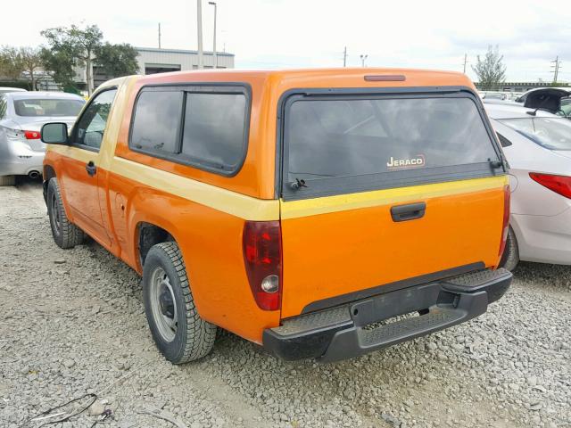 1GCCSBF97B8110539 - 2011 CHEVROLET COLORADO ORANGE photo 3