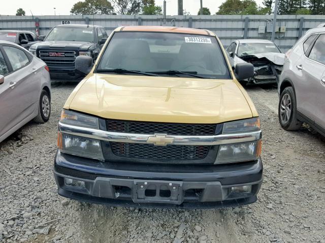 1GCCSBF97B8110539 - 2011 CHEVROLET COLORADO ORANGE photo 9