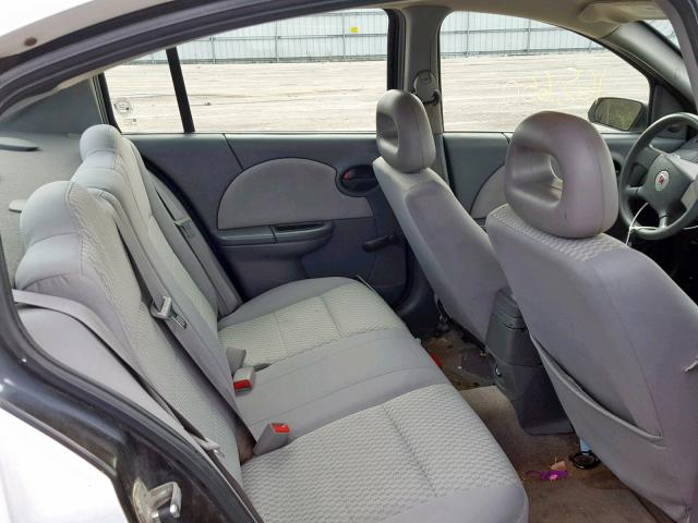 1G8AJ55F37Z157193 - 2007 SATURN ION LEVEL WHITE photo 6