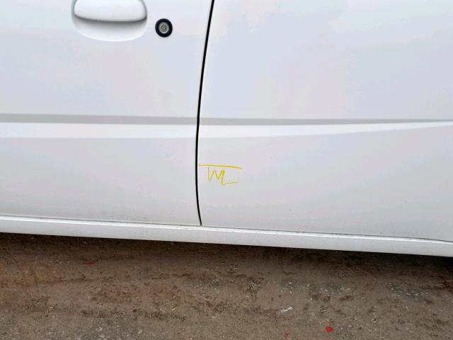 1G8AJ55F37Z157193 - 2007 SATURN ION LEVEL WHITE photo 9