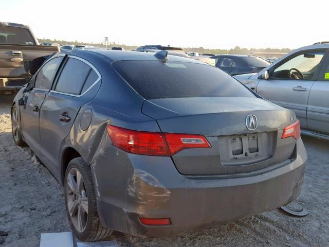 19VDE1F58EE007605 - 2014 ACURA ILX 20 PRE GRAY photo 3