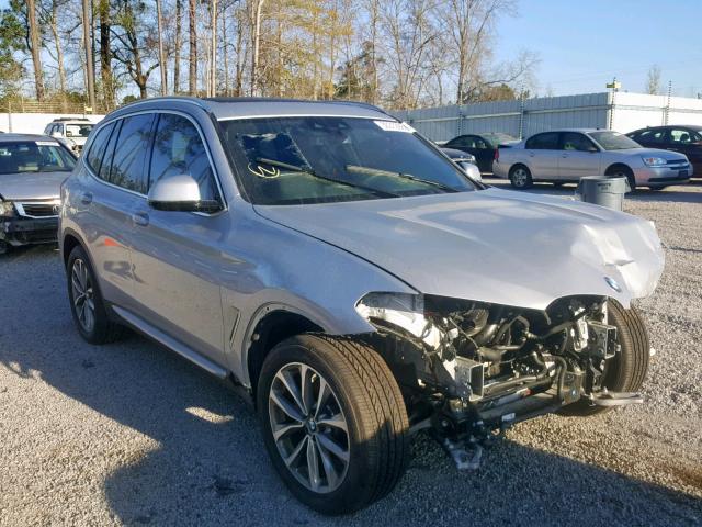 5UXTR7C59KLF25290 - 2019 BMW X3 SDRIVE3 SILVER photo 1