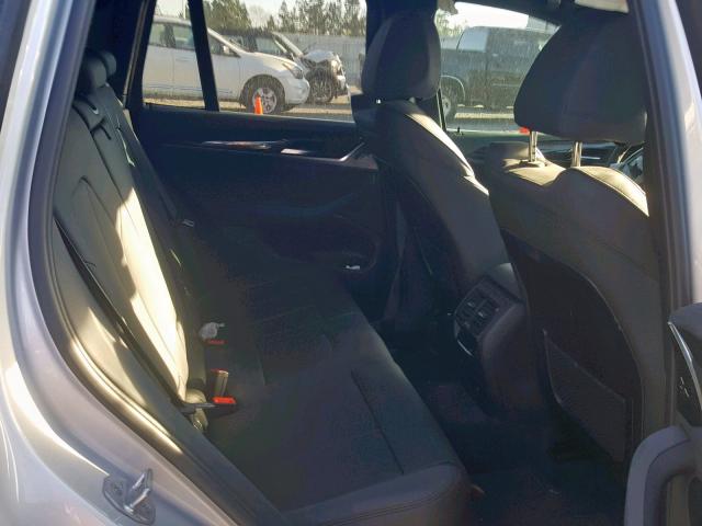 5UXTR7C59KLF25290 - 2019 BMW X3 SDRIVE3 Argent photo 6