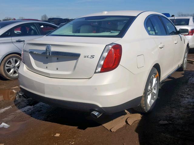 1LNHM93R39G626132 - 2009 LINCOLN MKS WHITE photo 4