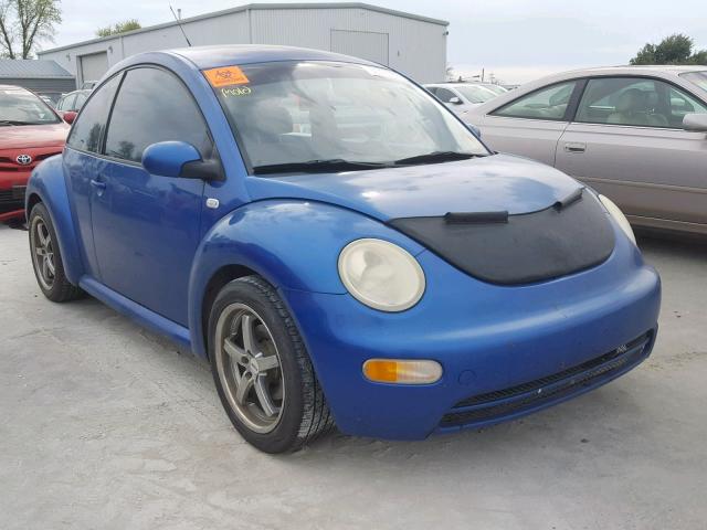 3VWBK21C13M421022 - 2003 VOLKSWAGEN NEW BEETLE Mavi foto 1