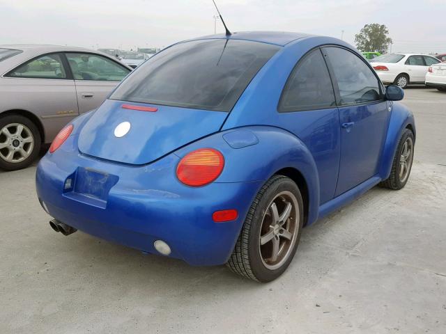 3VWBK21C13M421022 - 2003 VOLKSWAGEN NEW BEETLE Mavi foto 4