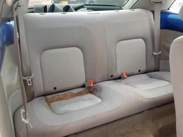 3VWBK21C13M421022 - 2003 VOLKSWAGEN NEW BEETLE Mavi foto 6