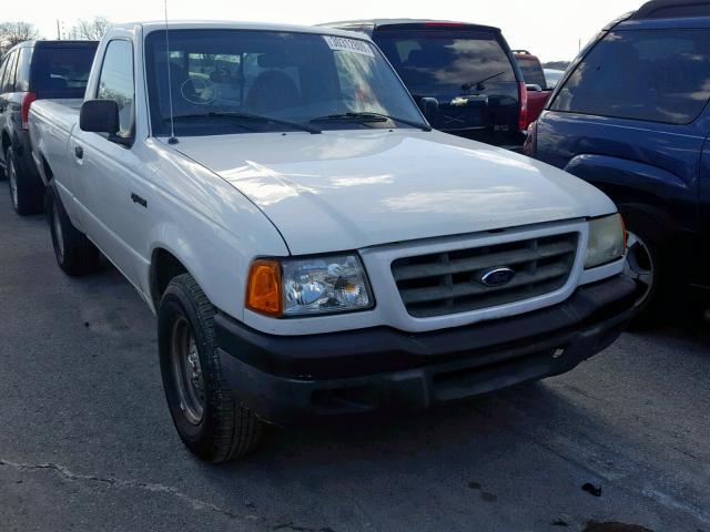 1FTYR10D22PA40091 - 2002 FORD RANGER WHITE photo 1