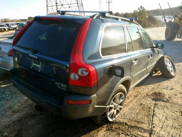 YV1CZ91H841102216 - 2004 VOLVO XC90 T6 BLUE photo 4