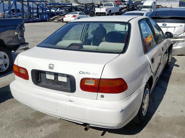 JHMEG8642SS010514 - 1995 HONDA CIVIC DX WHITE photo 4