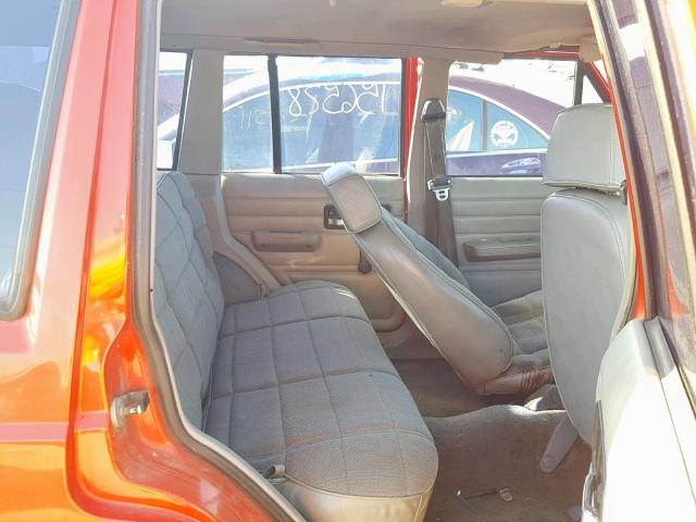 1J4FT28S4PL633221 - 1993 JEEP CHEROKEE RED photo 6
