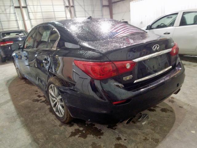 JN1BV7AP4EM689834 - 2014 INFINITI Q50 BASE  photo 3