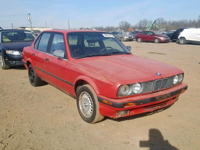 WBAAD2305K8847677 - 1989 BMW 325 I AUTO RED photo 1