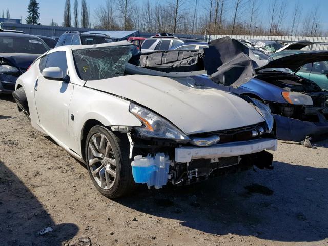 JN1AZ4EH8EM633509 - 2014 NISSAN 370Z BASE WHITE photo 1