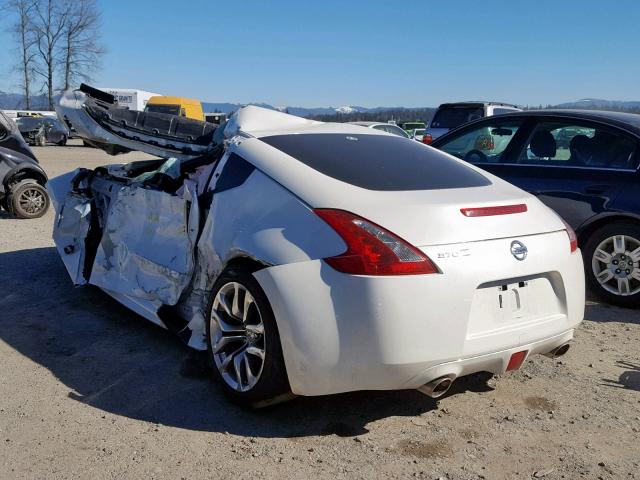 JN1AZ4EH8EM633509 - 2014 NISSAN 370Z BASE WHITE photo 3