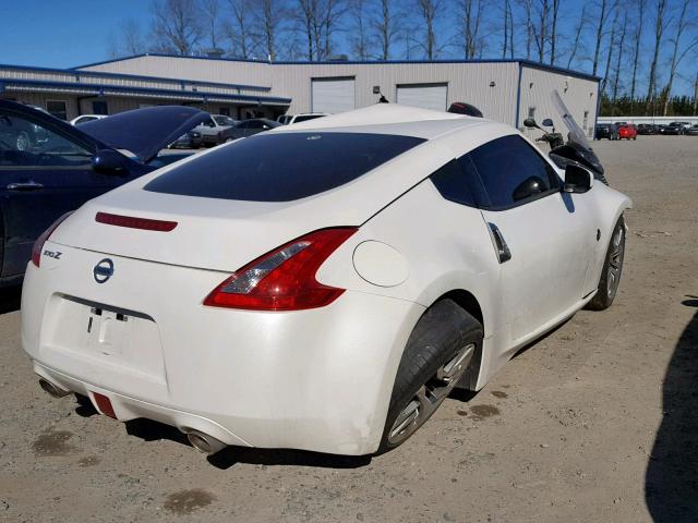 JN1AZ4EH8EM633509 - 2014 NISSAN 370Z BASE WHITE photo 4