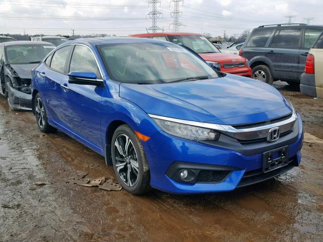 JHMFC1F91JX024389 - 2018 HONDA CIVIC TOUR BLUE photo 1