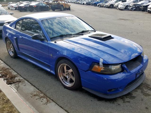 1FAFP42R23F452368 - 2003 FORD MUSTANG MA BLUE photo 1
