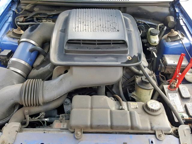 1FAFP42R23F452368 - 2003 FORD MUSTANG MA BLUE photo 7
