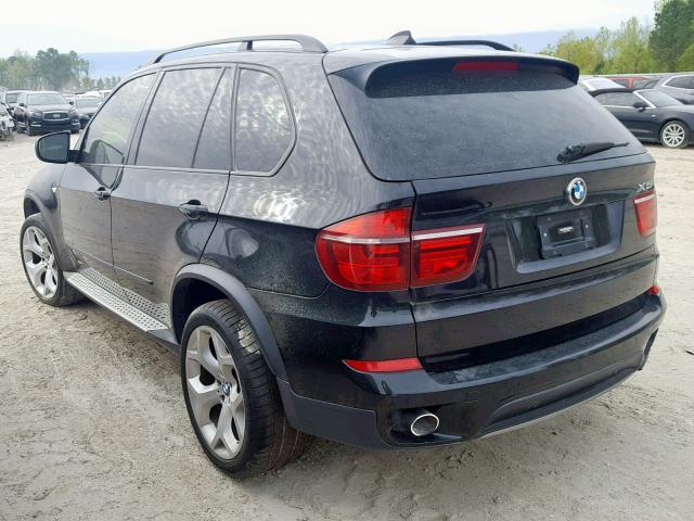 5UXZW0C5XCL666183 - 2012 BMW X5 XDRIVE3 BLACK photo 3