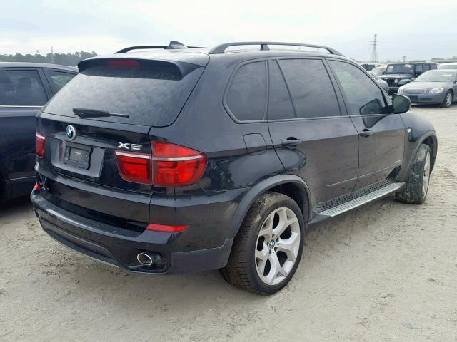 5UXZW0C5XCL666183 - 2012 BMW X5 XDRIVE3 BLACK photo 4