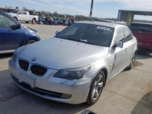 WBANW13588CZ83843 - 2008 BMW 535 I SILVER photo 2