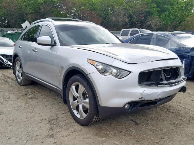 JNRAS18W79M158516 - 2009 INFINITI FX35 SILVER photo 1