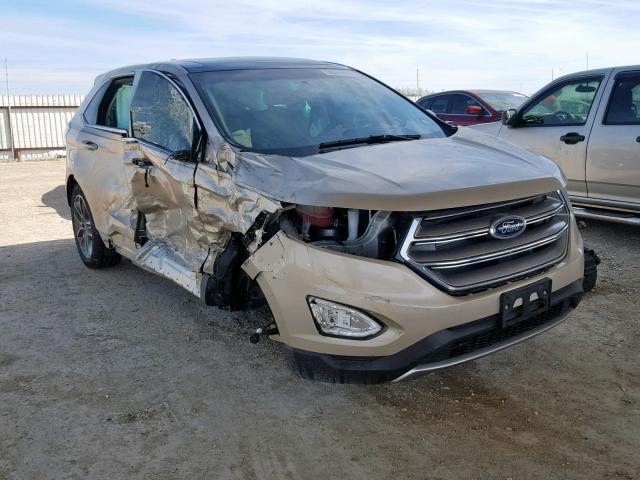 2FMPK3K81JBB79075 - 2018 FORD EDGE TITAN GOLD photo 1