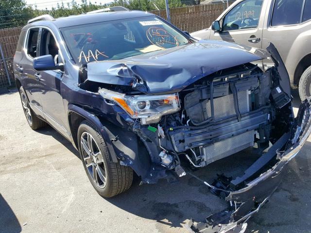 1GKKNXLS4JZ164336 - 2018 GMC ACADIA DEN BLUE photo 1